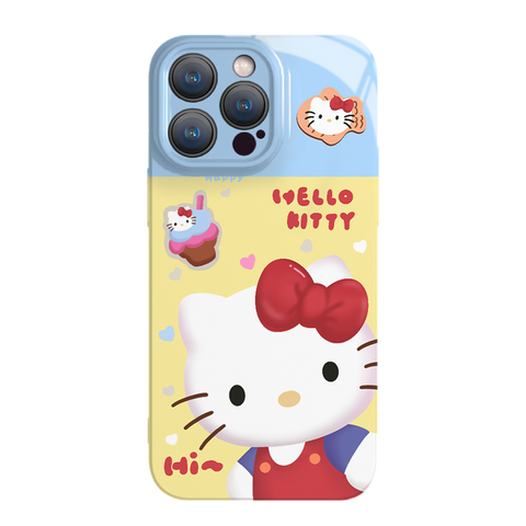 Hello Kitty Cat Cute Sanrio iPhone Case Full Body Protective Case For IPhone 11-15 Pro Max