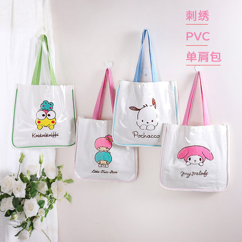 Sanrio Cute One-shoulder Canvas bag Outdoor Leisure Handbag