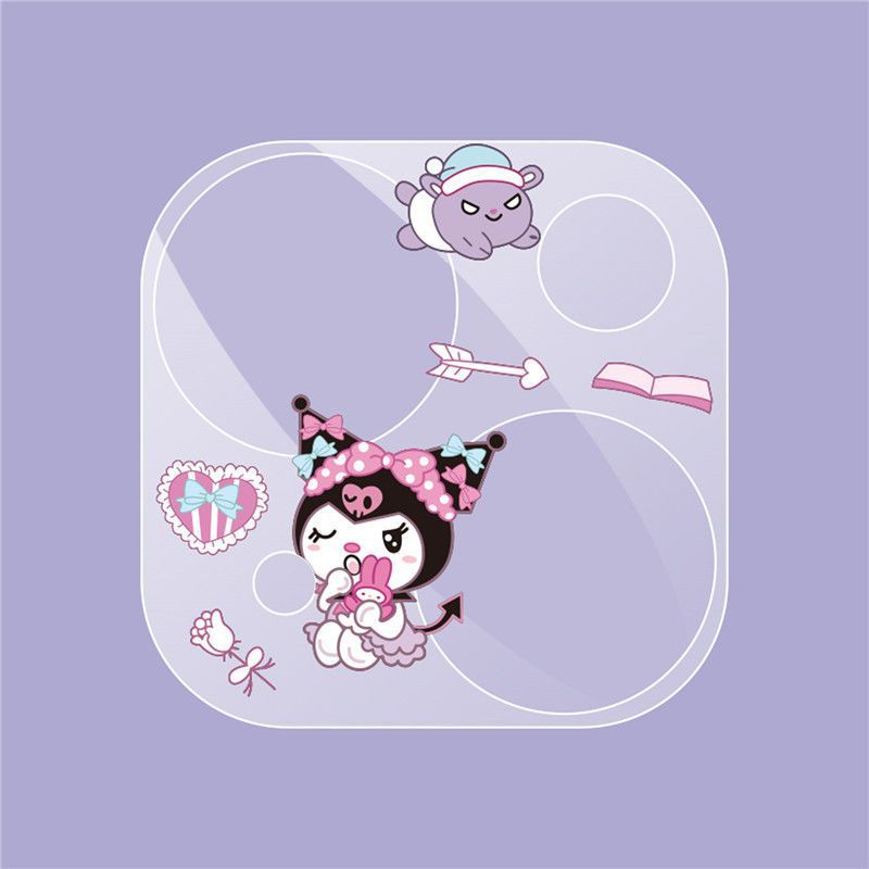 Kuromi Melody Cartoon Transparent Lens Film Apple 15 Promax Phone Camera IPhone 14 Film