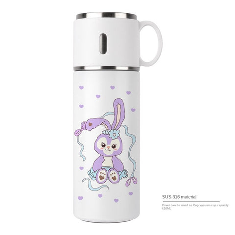 316 Stainless Steel Cute Stella Lou Rabbit Insulating Cup Cute Cartoon Water Cup Girl Birthday Personalized Creativity