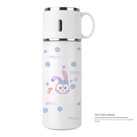 316 Stainless Steel Cute Stella Lou Rabbit Insulating Cup Cute Cartoon Water Cup Girl Birthday Personalized Creativity