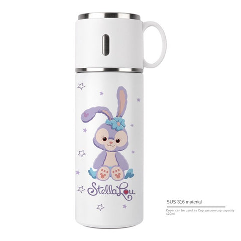 316 Stainless Steel Cute Stella Lou Rabbit Insulating Cup Cute Cartoon Water Cup Girl Birthday Personalized Creativity