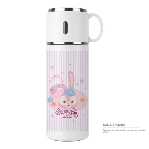 316 Stainless Steel Cute Stella Lou Rabbit Insulating Cup Cute Cartoon Water Cup Girl Birthday Personalized Creativity