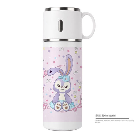 316 Stainless Steel Cute Stella Lou Rabbit Insulating Cup Cute Cartoon Water Cup Girl Birthday Personalized Creativity