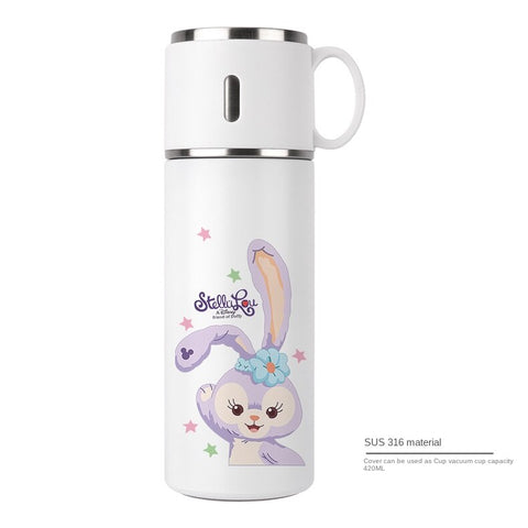 316 Stainless Steel Cute Stella Lou Rabbit Insulating Cup Cute Cartoon Water Cup Girl Birthday Personalized Creativity