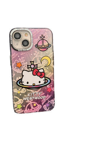 Cute Cartoon Sanrio Halo Cute Sanrio iPhone Case Full Body Protective Case For IPhone 11-15 Pro Max