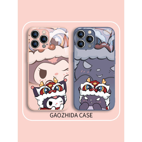 Kuromi My Melody Sanrio iPhone Case Full Body Protective Case For IPhone 11-15 Pro Max