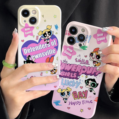 Silicone Phone Case Cute Sanrio iPhone Case Full Body Protective Case For IPhone 11-15 Pro Max