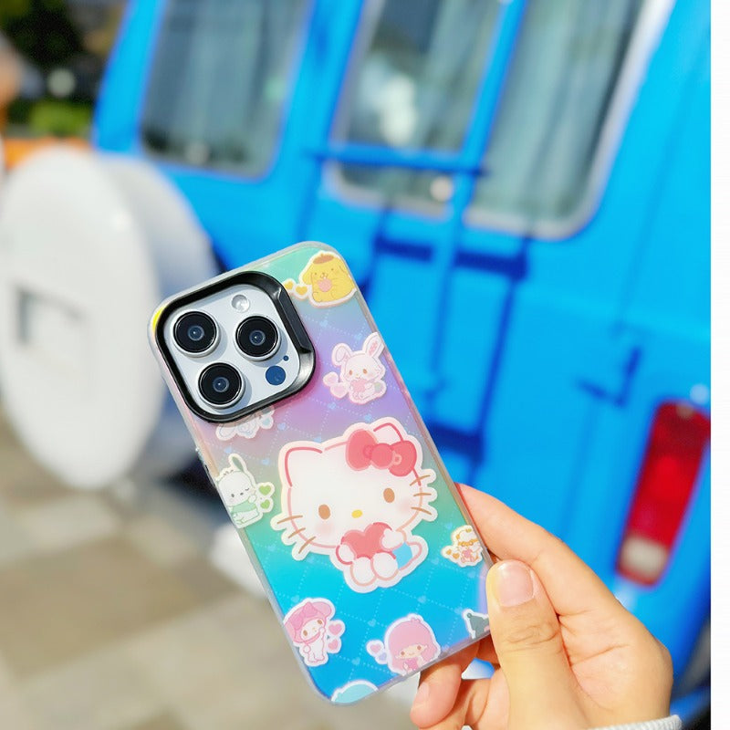 Cute Girly Personality Cute Sanrio iPhone Case Full Body Protective Case For IPhone 11-15 Pro Max