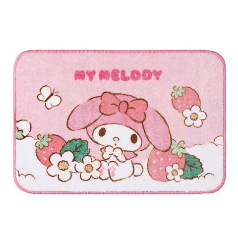 Cartoon Cute and Fun Girl Cute Home Living Room Imitation Cashmere Floor Mat Bedroom Bathroom Children's Room Anti slip Water Absorbent Carpet