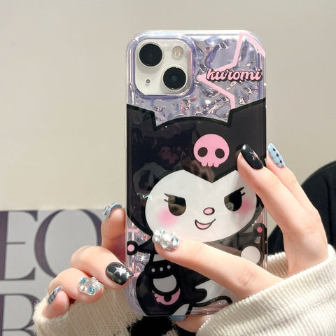 Sanrio Kuromi Hard iPhone Cases Suitable for iPhone 11-15 Pro Max